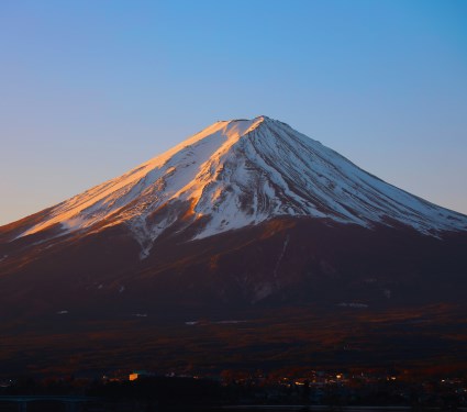 il monte Fuji è bellissimo