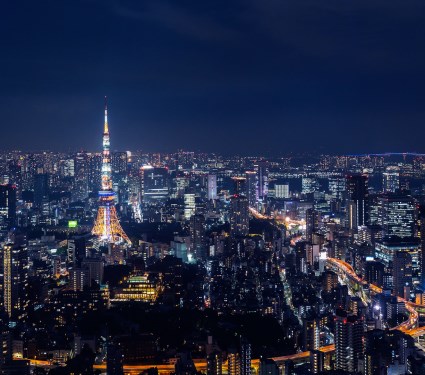 Tokyo di notte