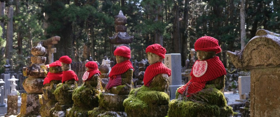 i Templi buddisti dei monaci giapponesi di Koyasan